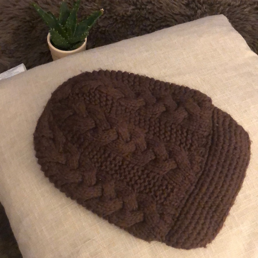 Brown Knit hat